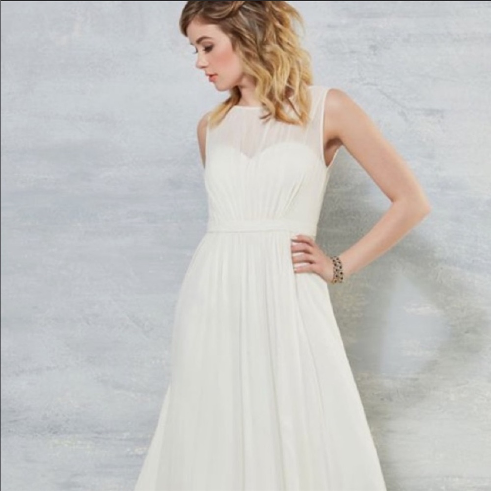 Jenny Yoo bridal gown, ivory size 4 NWT